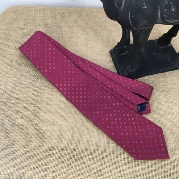 T. Harris London Men’s Silk Tie - Picture 3 of 5